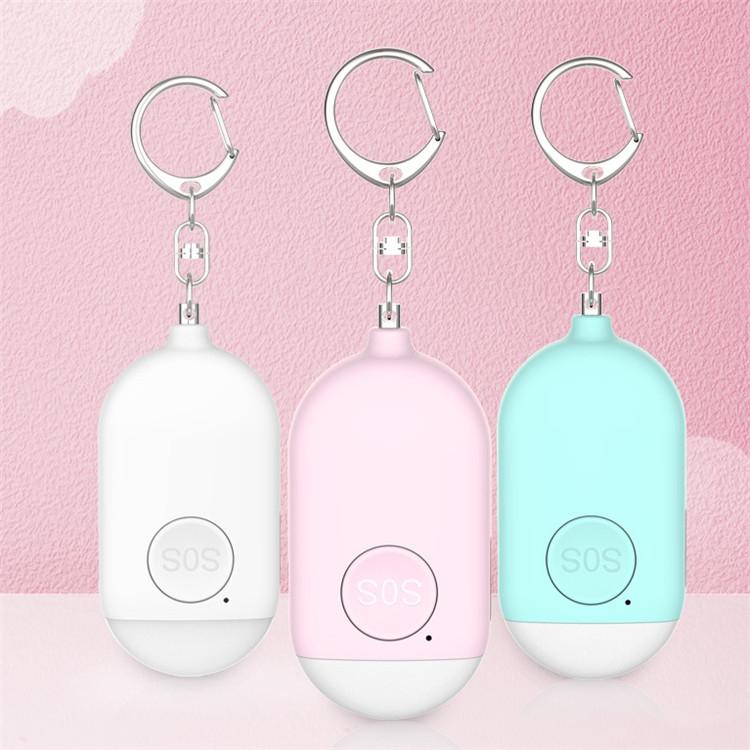 130dB IP44 Waterproof Rechargeable Anti-wolf Alarm Flashlight Intelligent Personal Alarm, English Packaging 130dB IP44 Waterproof Rechargeable Anti-wolf Alarm Flashlight Intelligent Personal Alarm, English Packaging